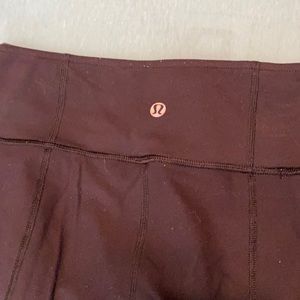 lululemon leggings - bottoms cut off to be shorter